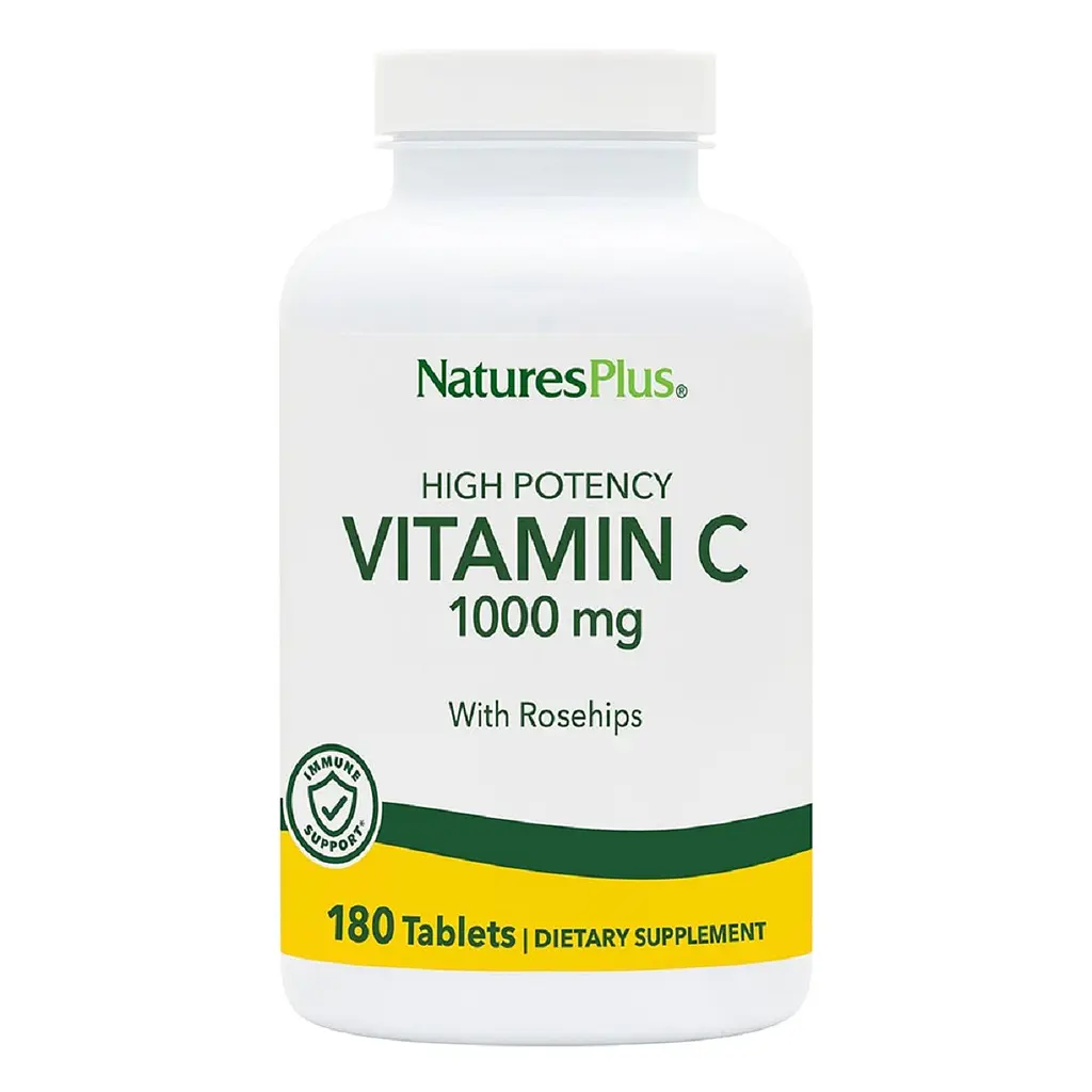 Вітамін C Natures Plus Vitamin C 1000 мг 180 таблеток - фото 1