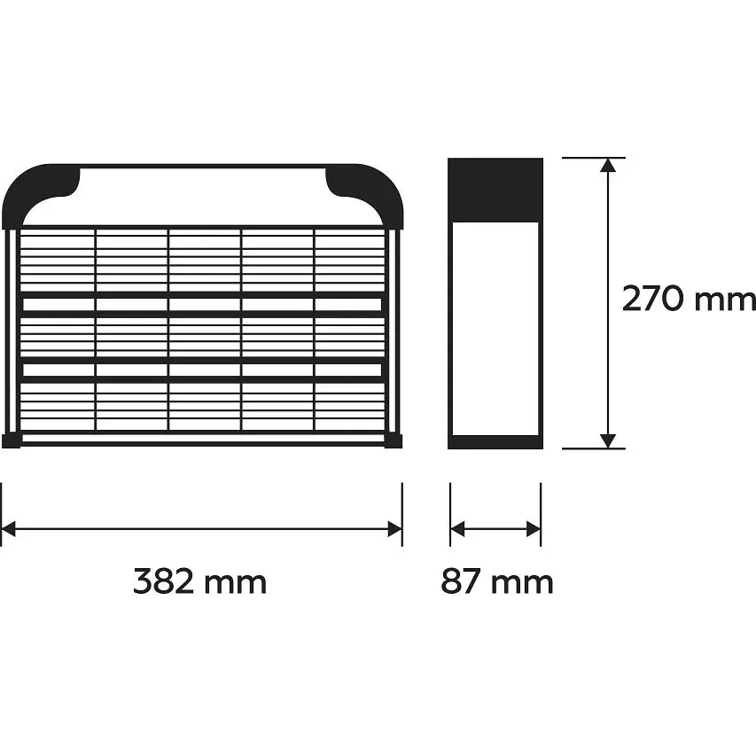 Світильник для знищення комах Eurolamp 2x10W IP 20 220V для внутрішнього використання (5) - фото 3