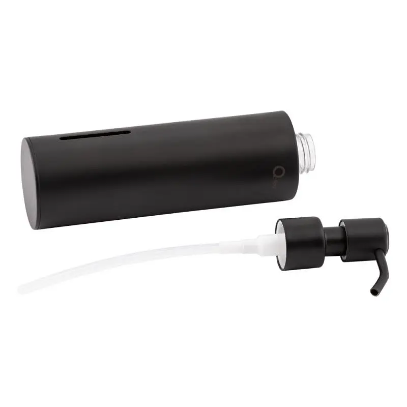 Дозатор для рідкого мила Qtap Liberty BLM 1152-1, Чорний матовий - фото 3