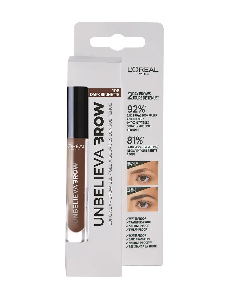Гель для брів L'Oreal Paris Unbelieva'Brow тон 108, 3.4 мл (A9709900) - фото 5
