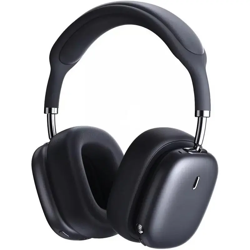 Бездротові накладні навушники Baseus Bowie H2 Noise-Cancelling Wireless Headphone Grey - фото 4