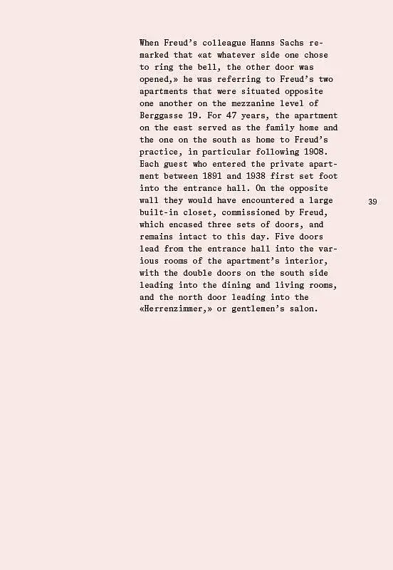 Freud. IX. Vienna, Berggasse 19 – The Origin of Psychoanalysis - фото 5