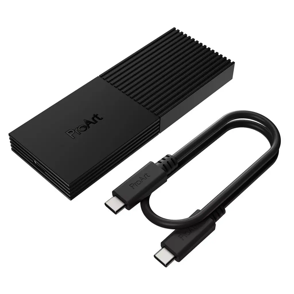 Зовнішня кишеня ASUS ProArt PA40SU M.2 SSD NVME Enclosure USB 3.2 Type-C (90DD0330-BA9010) - фото 9