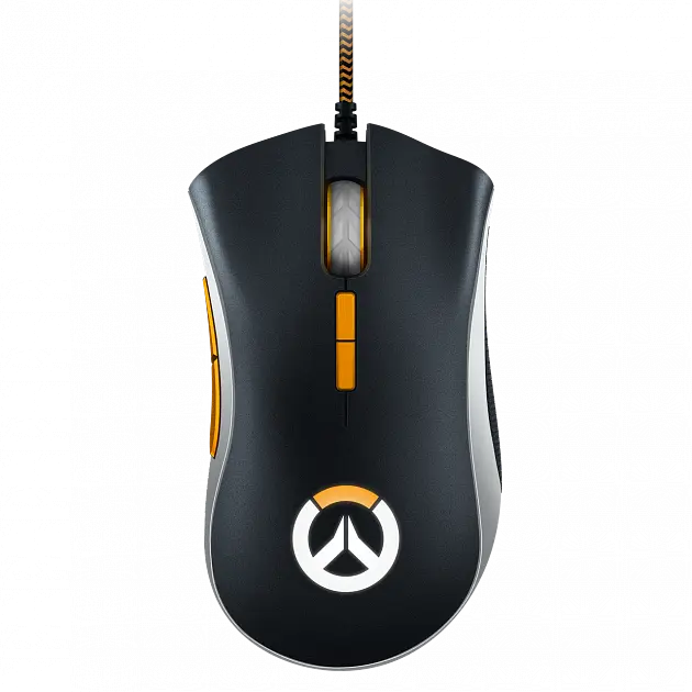 Ігрова провідна оптична миша зі світлодіодним підсвічуванням Razer DeathAdder Chroma Overwatch чорна (ЦУ-00022460) - фото 3