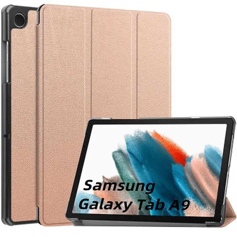 Чохол до планшета BeCover Smart Case Samsung Tab A9 SM-X115 8.7" Rose Gold (709910) - фото 2