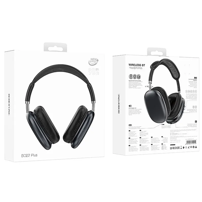 Накладные беспроводные наушники Borofone BO22 Plus Elegant - фото 4