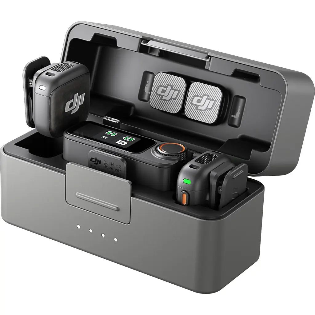 Мікрофонна радіосистема DJI Mic 3 (2 TX + 1 RX + Charging Case) (CP.RN.00000480.01) [143954] - фото 3