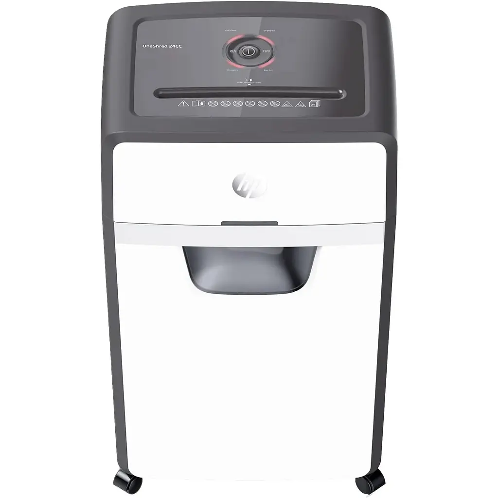 Знищувач документів HP OneShred 24CC, A4, 80g х 24 листів, 4*35, 30 л., P-4 - фото 1