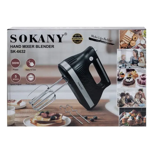 Міксер Sokany SK-6632 - фото 8
