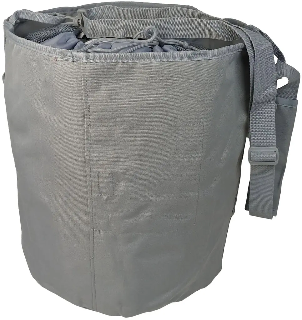 Сумка дитяча для іграшок 35L Live in Style LS, циліндр, сірий - фото 2