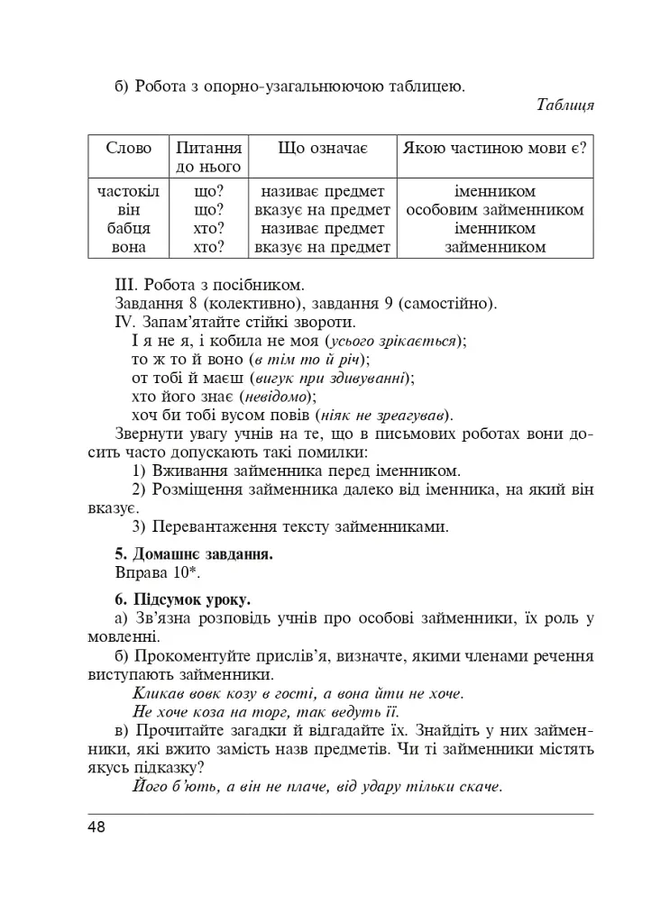 Цікава граматика для допитливого Гнатика. 4 клас - фото 7