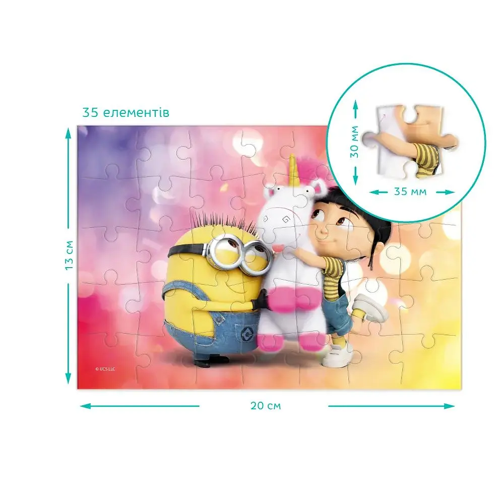 Пазл-міні DoDo Minions, 35 елементів (200359) - фото 4