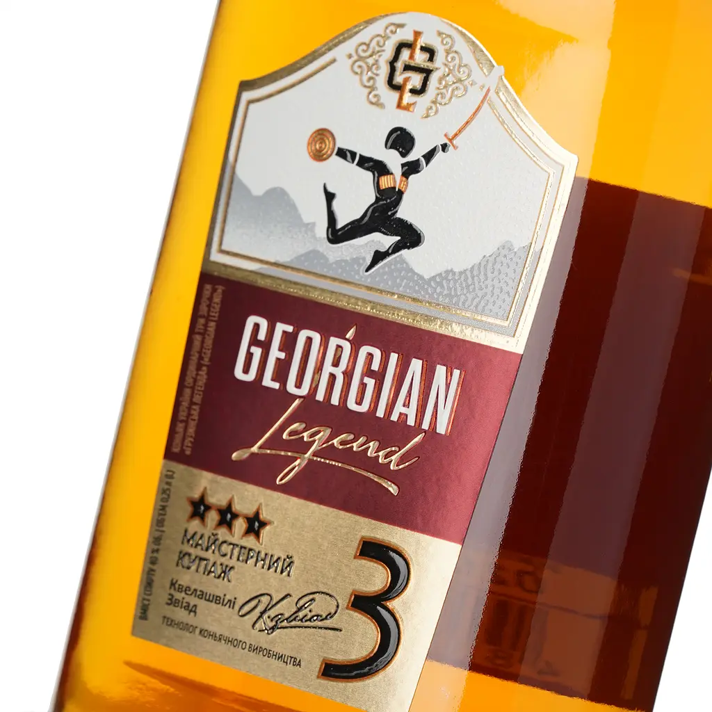 Бренді Georgian Legend 3 зірки 0.25 л - фото 5