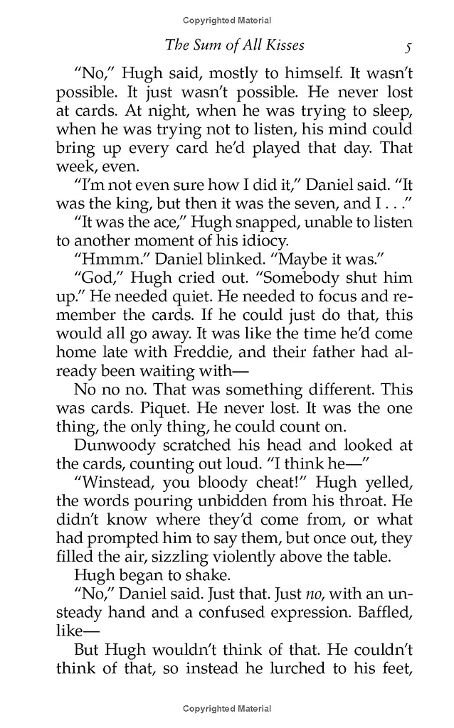 The Sum of All Kisses. Smythe-Smith Quartet 3 - фото 7