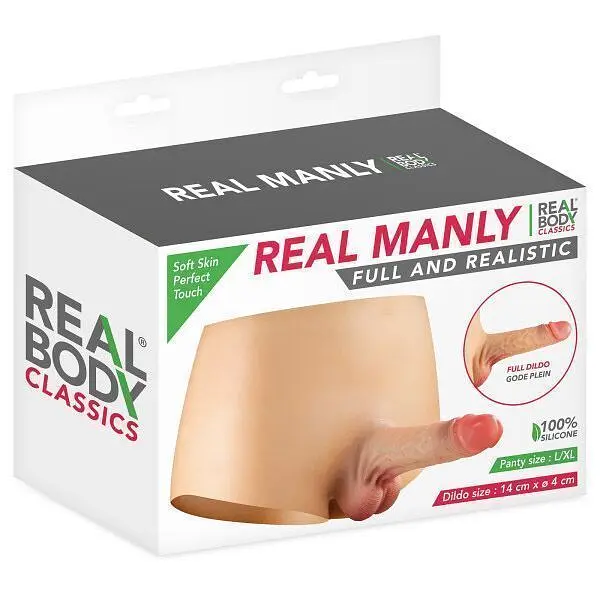 Страпон Real Body Real Manly Full And Realistic, L/XL - фото 5