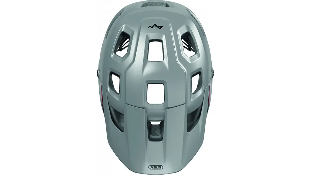Велошолом Abus MoDrop S Ti silver (1007-689819) - фото 4