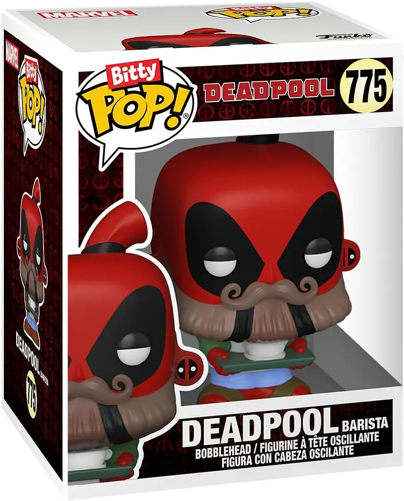 Набор Фигурок Bitty Pop Marvel Дедпул Deadpool 4 Pack 3 см BP D 4P1 - фото 3