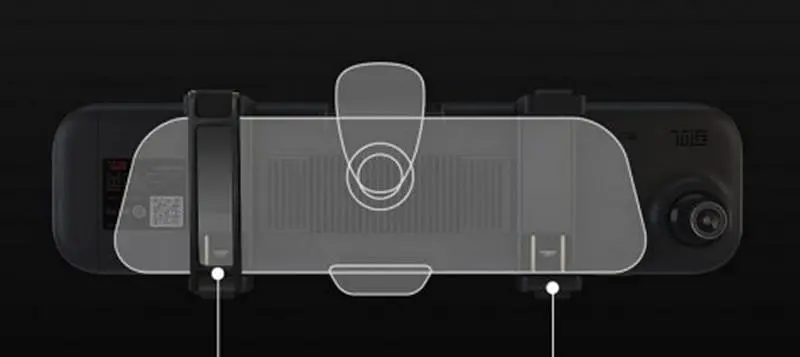 Відеореєстратор 70mai Rearview Mirror Dash Cam (Midriver D04) розумне дзеркало заднього огляду - фото 5