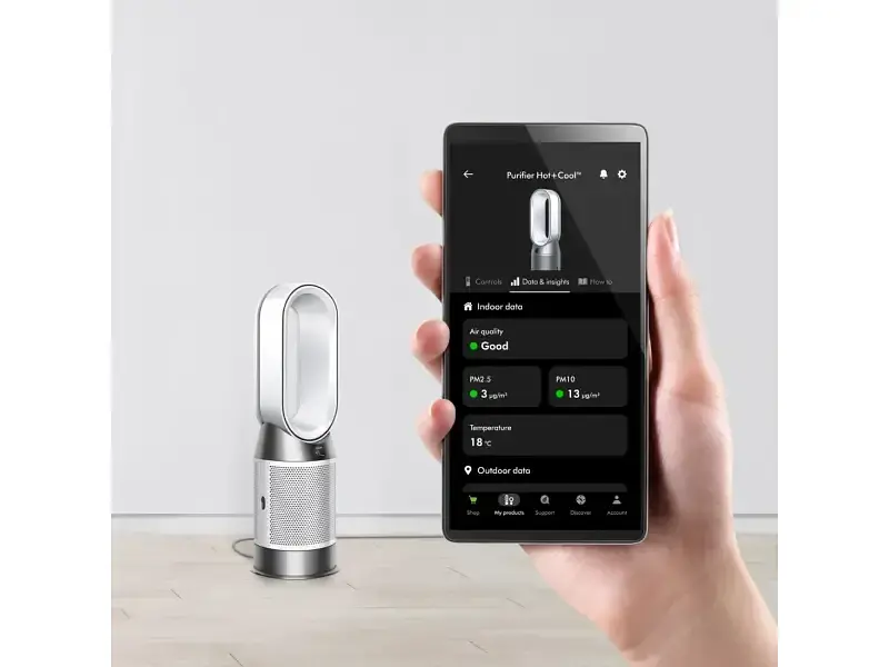 Очиститель воздуха Dyson Purifier Hot+Cool HP1 White (544826-01) - фото 4