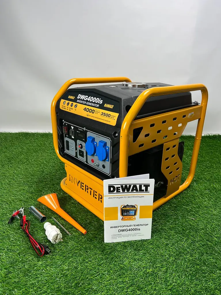 Інверторний Генератор бензиновий DeWalt DWG4000is 4.0 кВт відкритого типу - фото 3