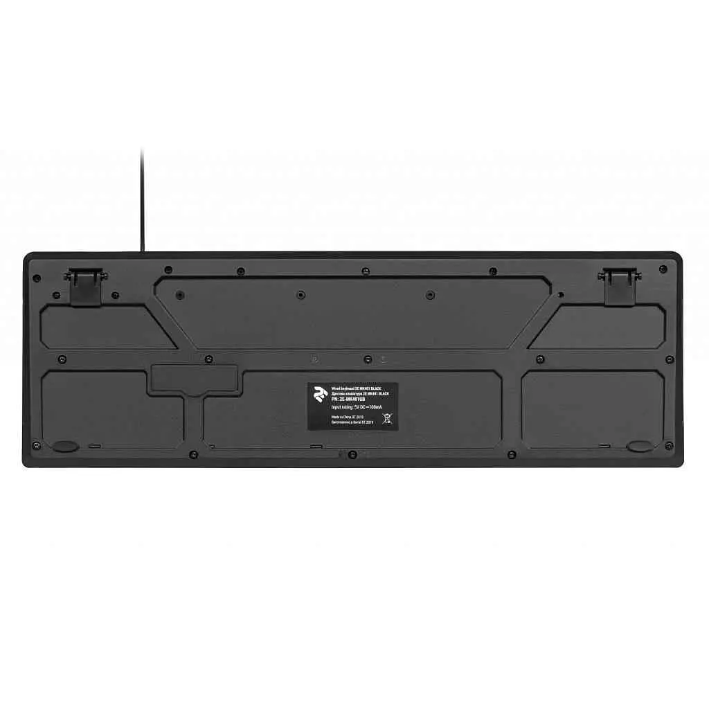 Комплект (клавіатура + миша) 2E MK401 USB Black (2E-MK401UB) - фото 3