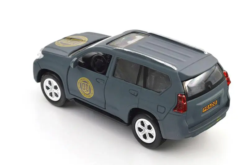 Іграшкова машинка позашляховик Toyota Prado Шеврони Героїв TechnoDrive KM6189 - фото 5