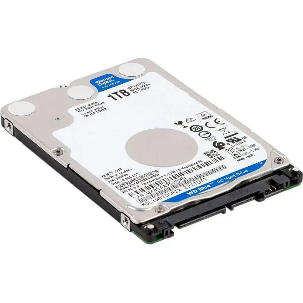 Жесткий диск 2.5` WD Blue 1TB SATA 128MB (WD10SPZX) [140829] - фото 4