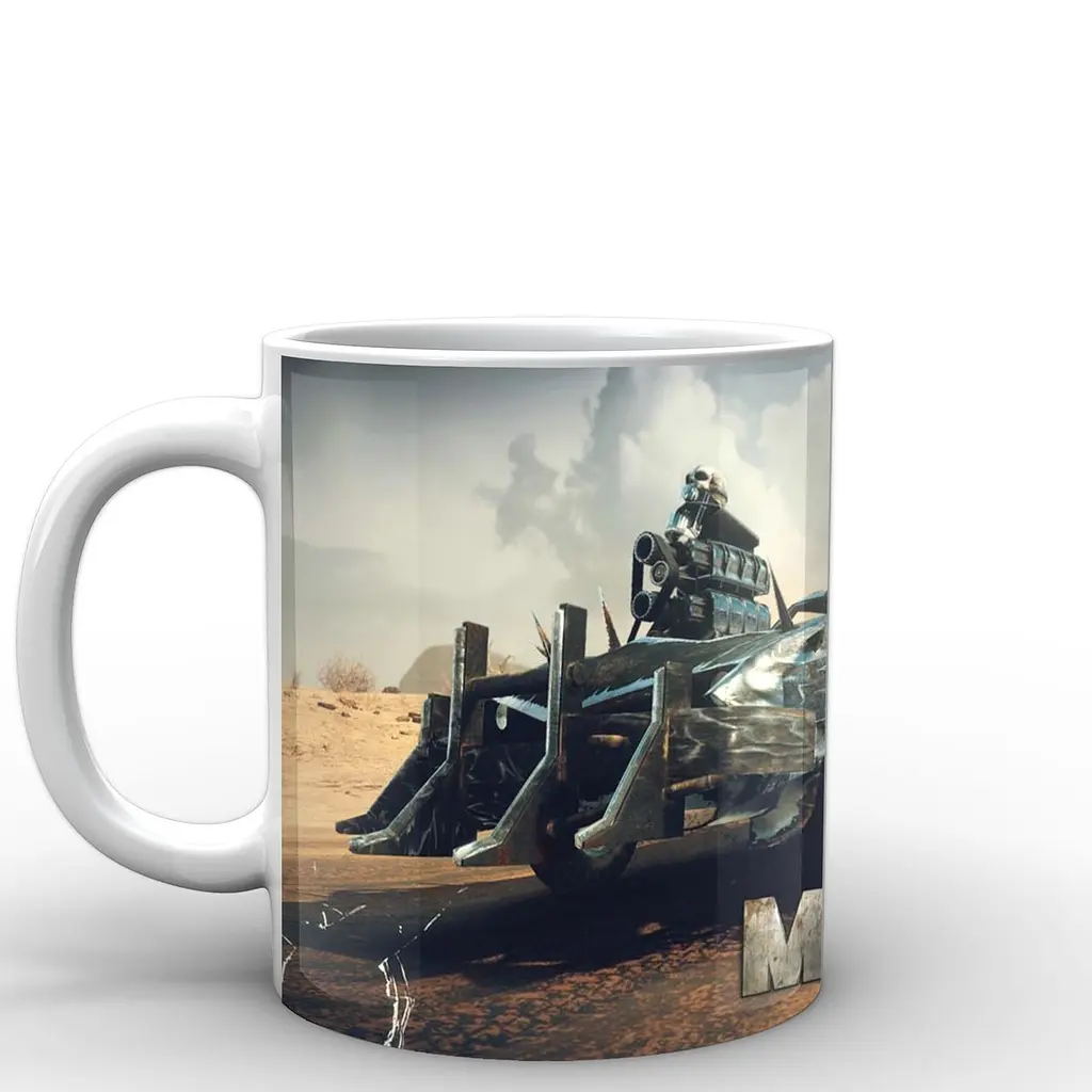 Кружка GeekLand Безумный макс Mad Max игра MM.02.007 330 мл белая - фото 2