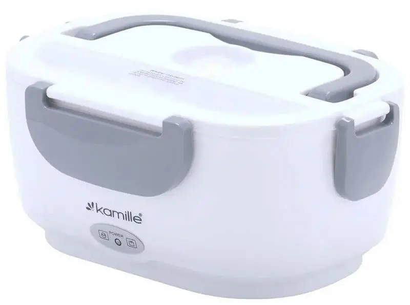 Ланч-бокс Snack з підігрівом (220V або 12V) Kamille 23х17х10.5 см kuh0007586 - фото 4