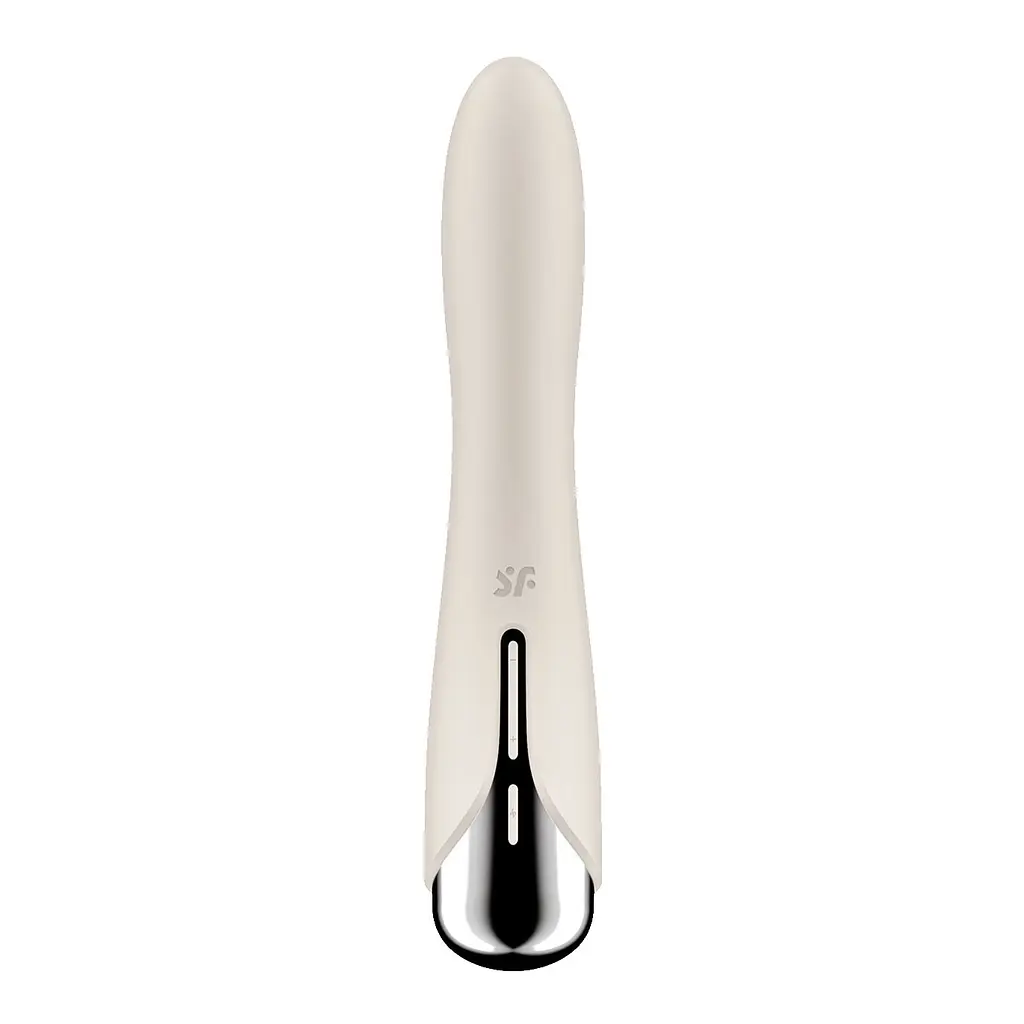 Вібратор точки G з обертанням Satisfyer Spinning Vibe 1 Beige, 2 мотори - фото 6