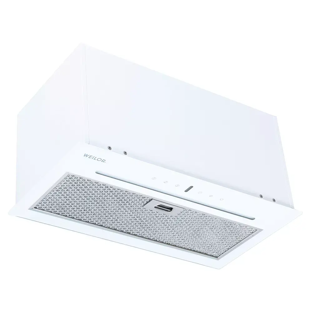 Витяжка повновбудована WEILOR PBSR 52301 GLASS WH 1100 LED Strip - фото 2