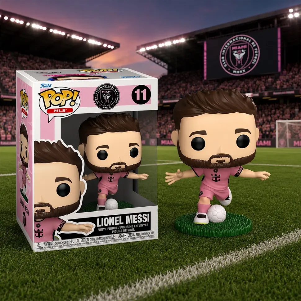 Іграшкова фігурка Ліонель Мессі Funko POP! 94697 серії Футбол: Інтер Маямі - фото 3
