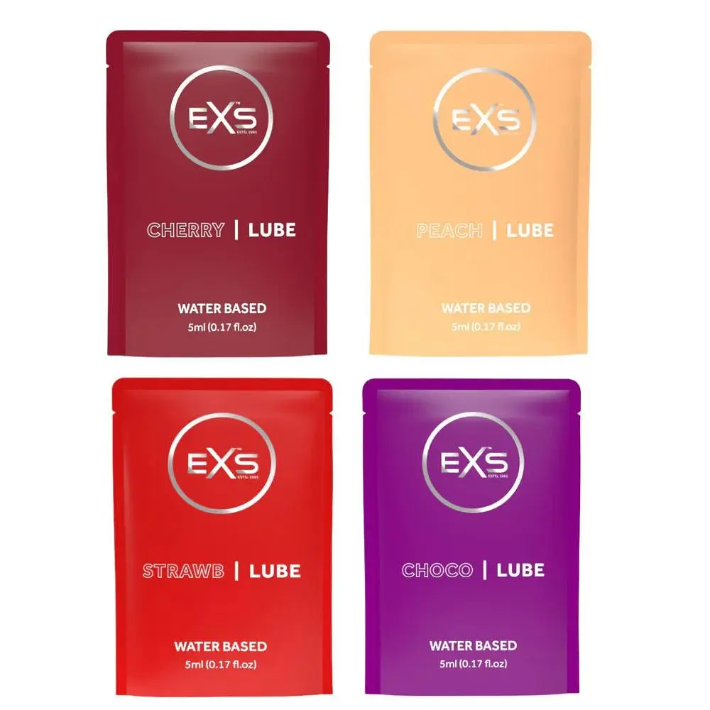 Лубрикант EXS Flavoured Lube 5мл*100 шт 71240603956 104770 - фото 3