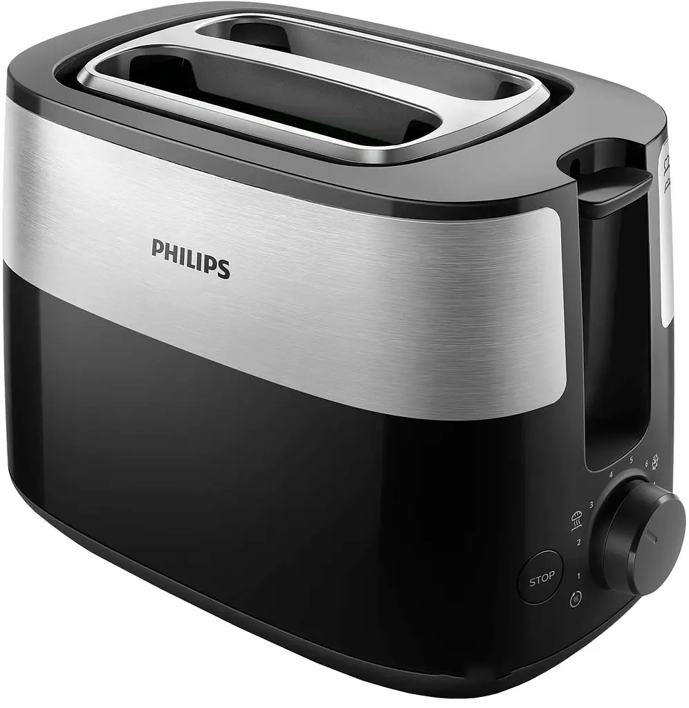 Тостер Philips Daily Collection HD2516/90 чорний - фото 4