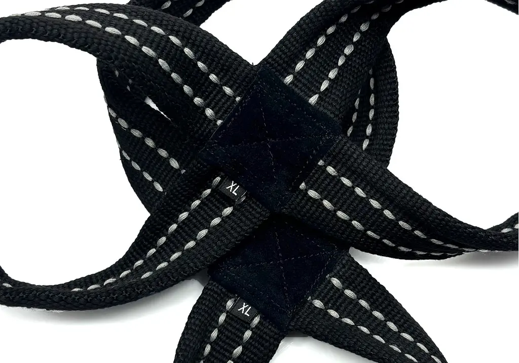 Лямки для тяги EasyFit Infinity для станової тяги (вісімки розмір XL) (EF-8888-XL) - фото 2