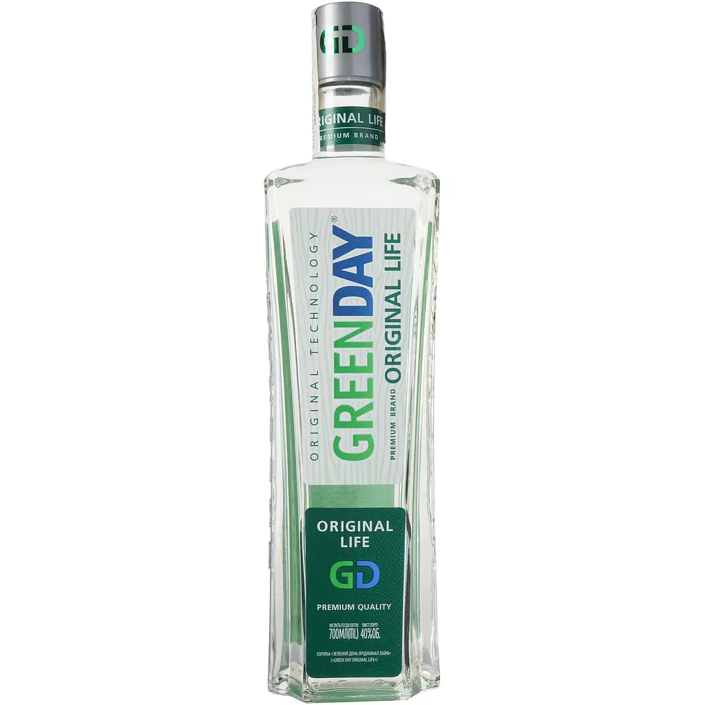 Горілка Green Day Original Life 40% 0.7 л - фото 2