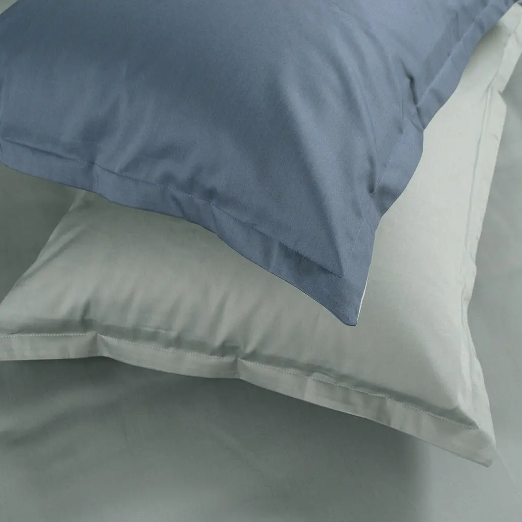 Постельное белье сатин premium 300ТС Lotus Home - Florida деним евро - фото 4