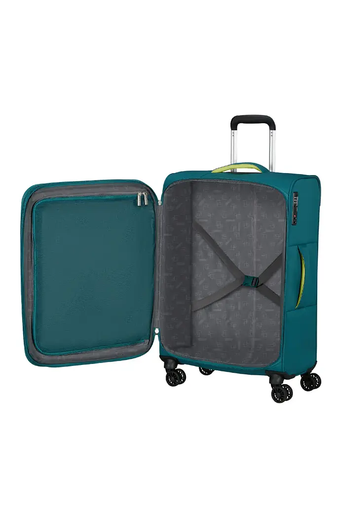Валіза 67 См American Tourister CLOUDRIDER MISTY TEAL 67x44x26(28) MJ4*04005 - фото 2