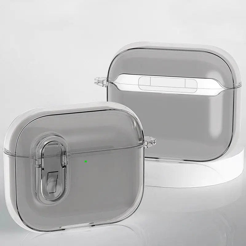 Футляр TPU Colorful для наушников Airpods 4 Black - фото 2