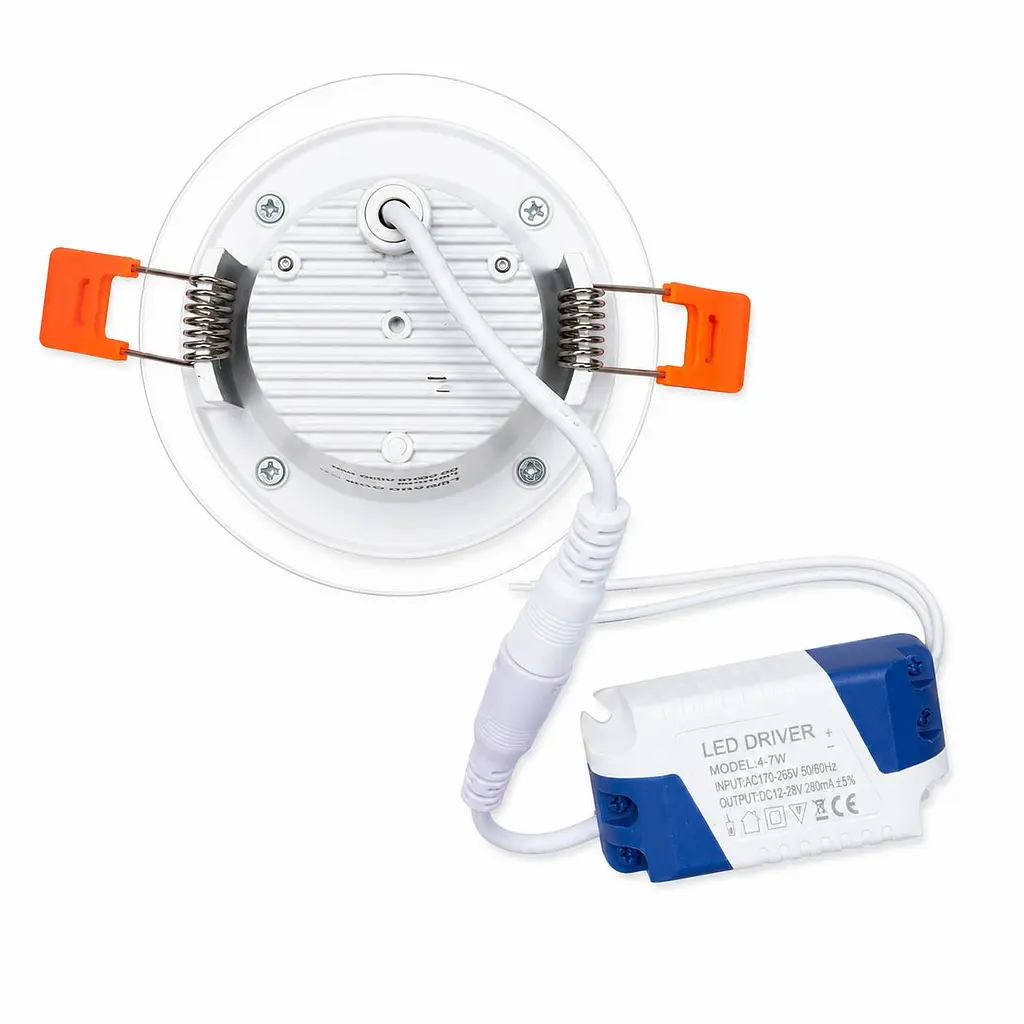 Світлод.LED-панель вбуд.зі скляним декором LU-RG 6W коло 4200К IP20 (10/ящ) TM LUMANO(12 міс.гаран)* - фото 2