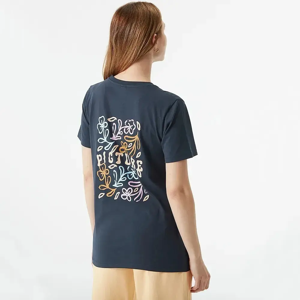 Футболка Picture Organic Virel Women XS Темно-синий - фото 2