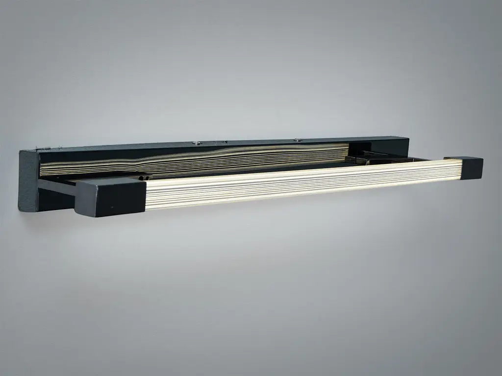 Настінний LED світильник Лофт Diasha 9602/L чорний хром 9 Вт три режими