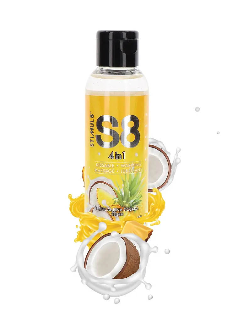 Лубрикант Stimul8 S8 4-in-1 Dessert Lube Pineapple, 125 мл