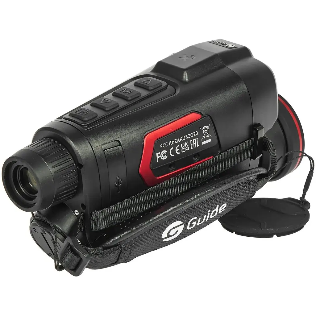 Монокуляр тепловизионный/цифровой Guide TL650 2.8-22.4x50 640х480@12μm с дальномером 600 м - фото 6