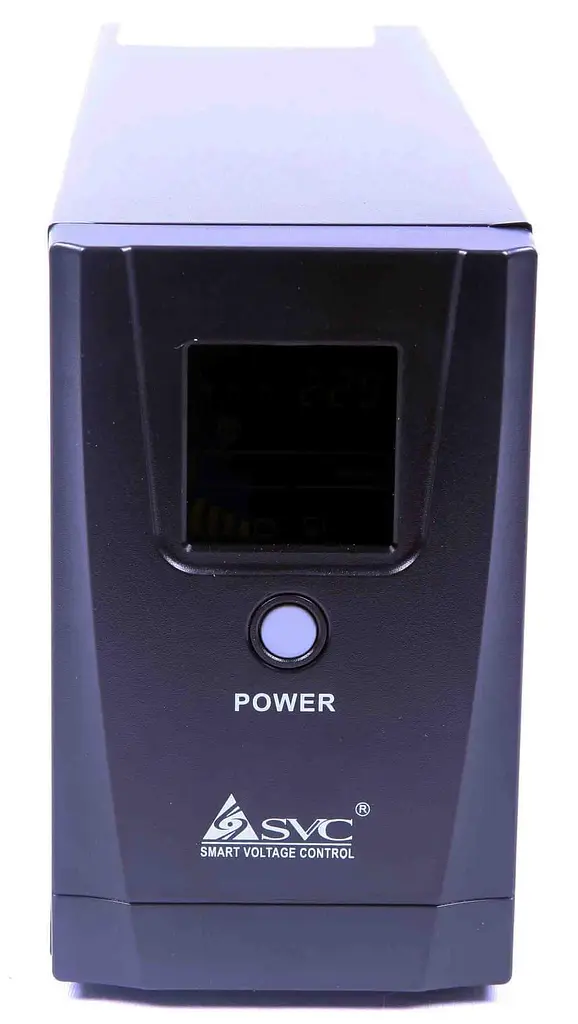 Джерело безперебійного живлення SVC 1000 ВА / 600 Вт / 9 А*ч (VP-1000-LCD) - фото 2