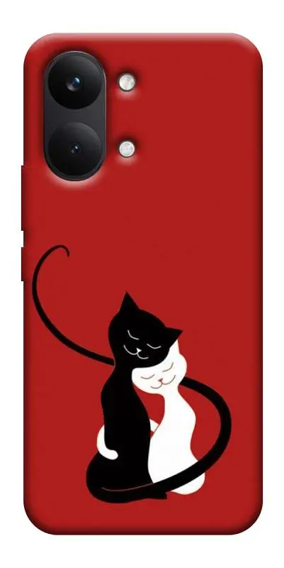 TPU чохол Demsky Закохані коти для Xiaomi Poco X8 Pro Max