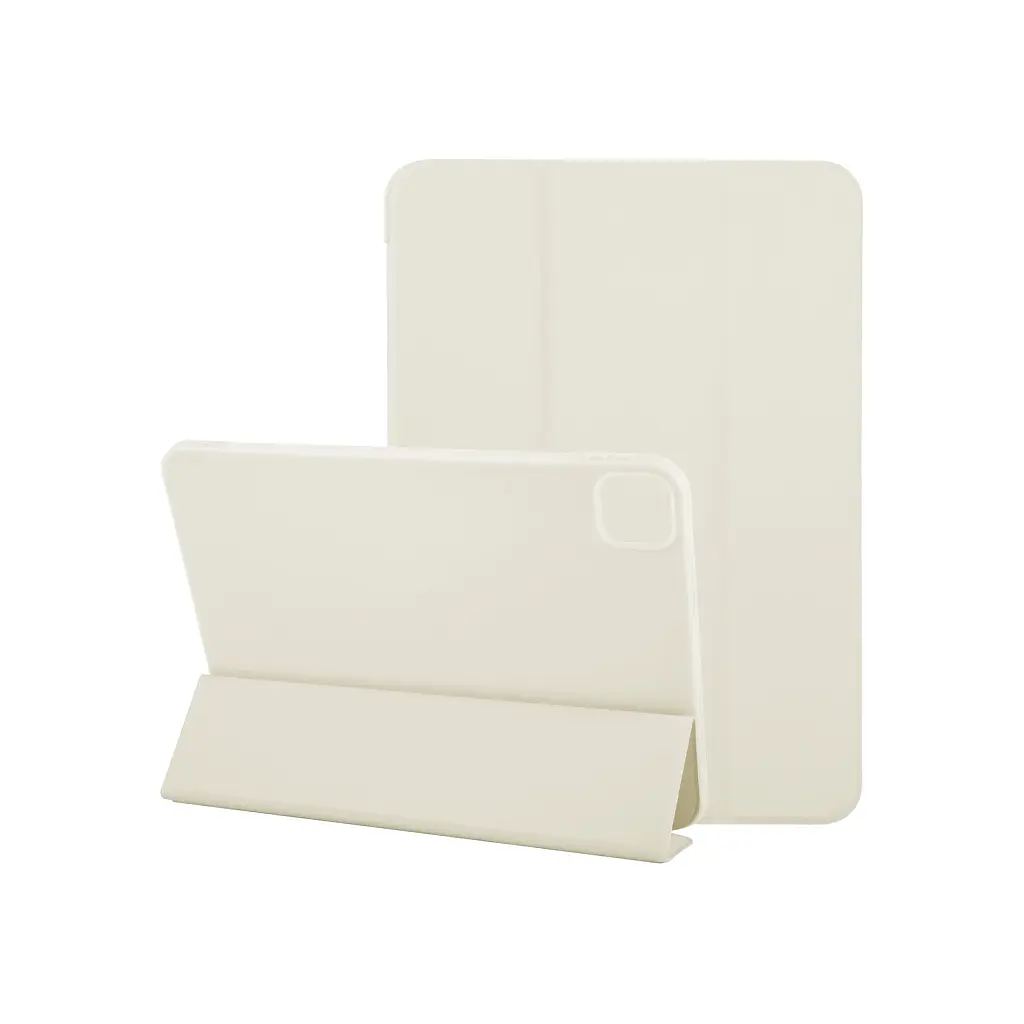 Чохол до планшета BeCover Tri Fold Soft TPU Silicone Apple iPad Air 13" M4 2026 Beige (715328)