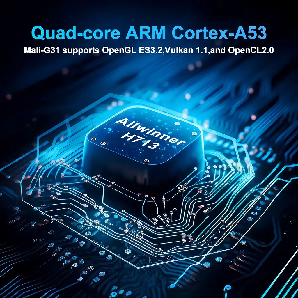 Проектор Magcubic Android 11 HY320 Allwinner H713 (чорний) - фото 11