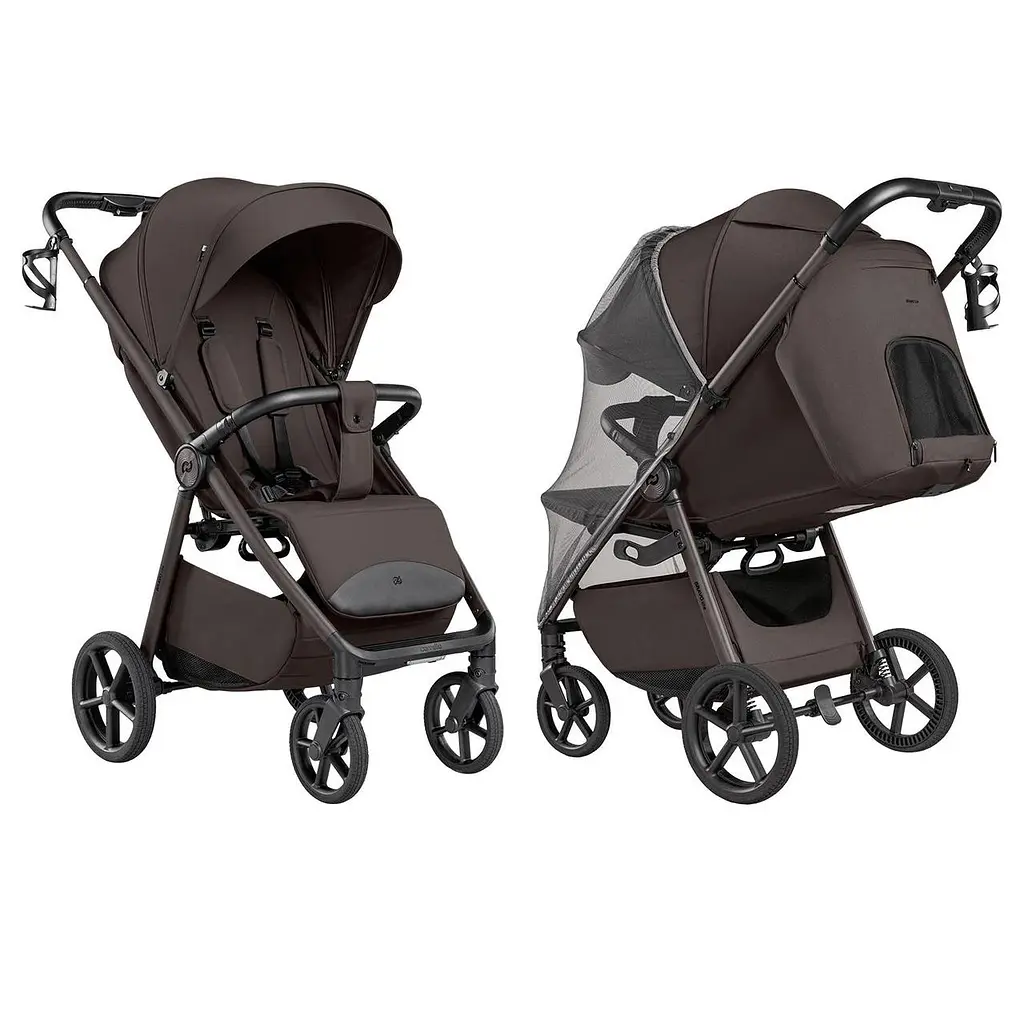 Прогулянковий візок Carrello Bravo Lite CRL-5529 Supreme Brown Light з LED-підсвічуванням - фото 2