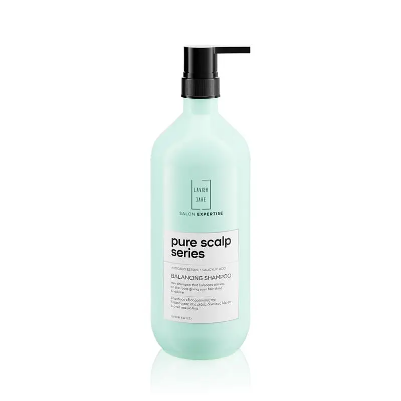 Балансувальний шампунь для жирної шкіри голови LAVISH CARE PURE SCALP SERIES BALANCING SHAMPOO, 1000 мл